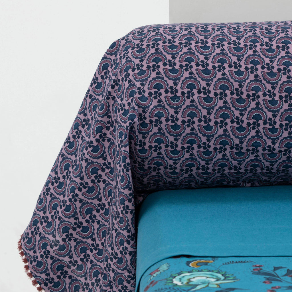 Bombay Cotton Bolster Case - Carré Blanc Canada