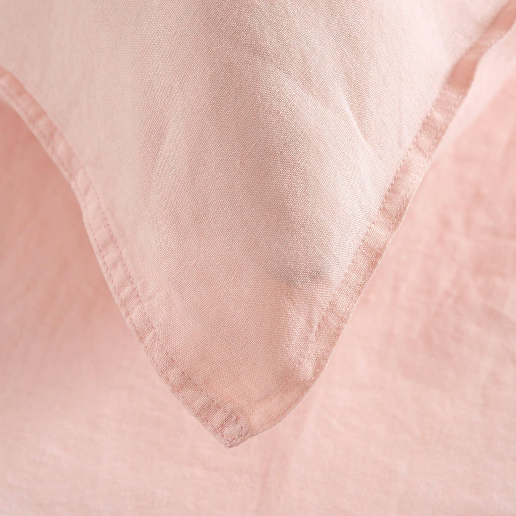 Peach Songe Linen Cushion Cover - Carré Blanc Canada