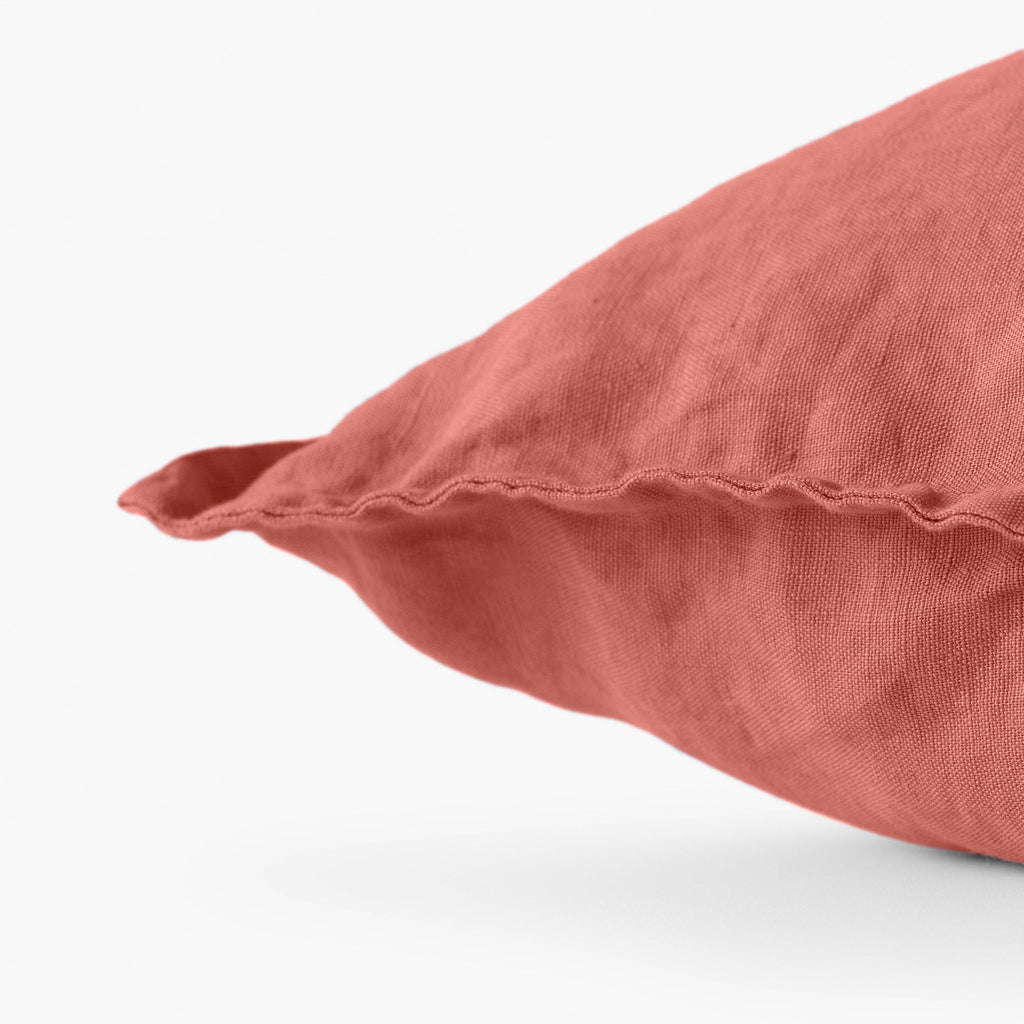 Songe Sheet Set - Terracotta - Carré Blanc Canada