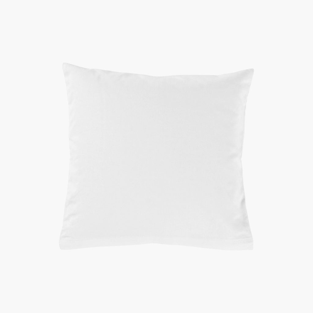 Grizzli Cotton Square Cushion Cover - Carré Blanc Canada