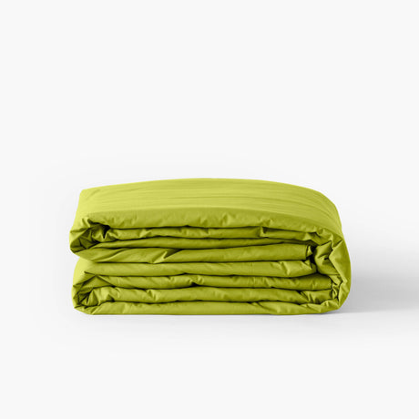 Neo Cotton Percale Duvet Cover Green - Carré Blanc Canada