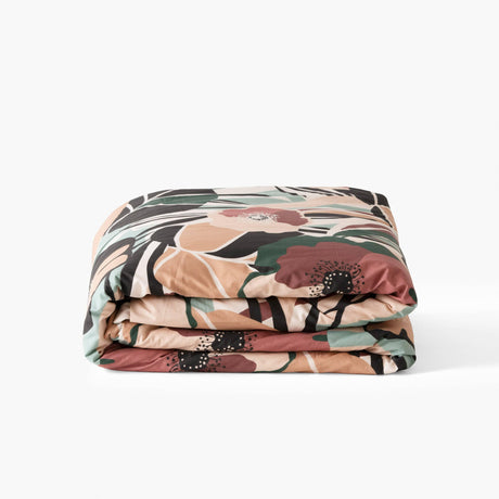 Gisèle Organic Cotton Duvet Cover - Carré Blanc Canada