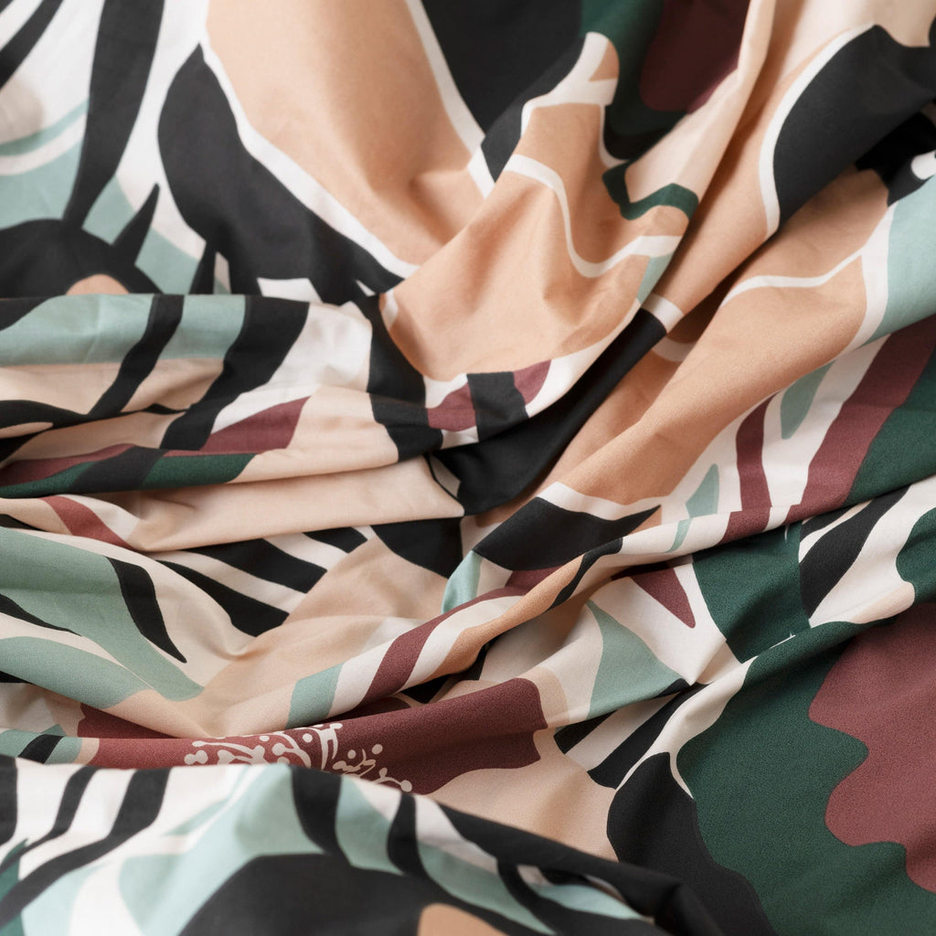 Gisèle Organic Cotton Duvet Cover - Carré Blanc Canada