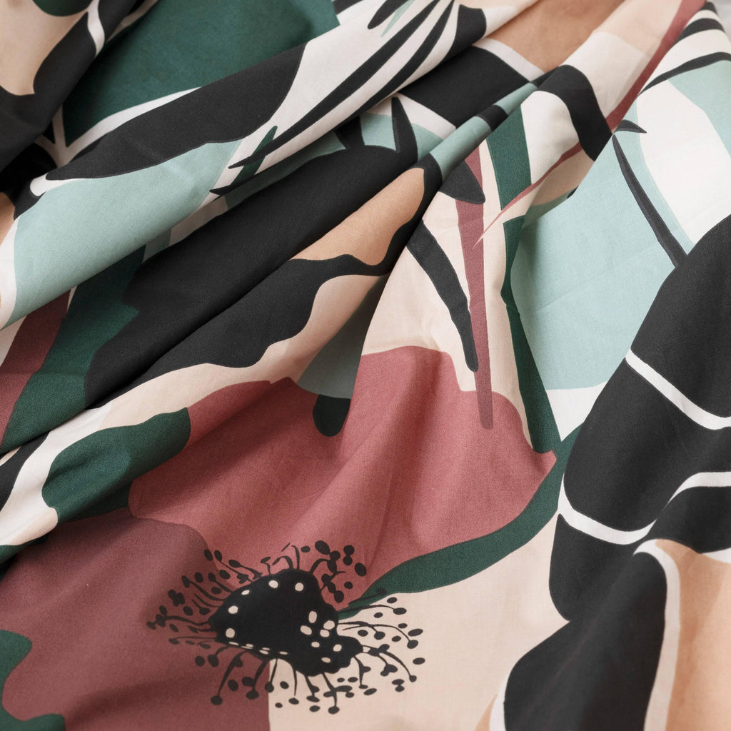 Gisèle Organic Cotton Duvet Cover - Carré Blanc Canada