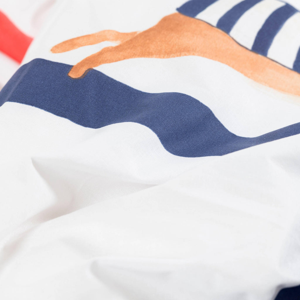 Duvet Cover in Organic Cotton Ptitchic - Carré Blanc Canada