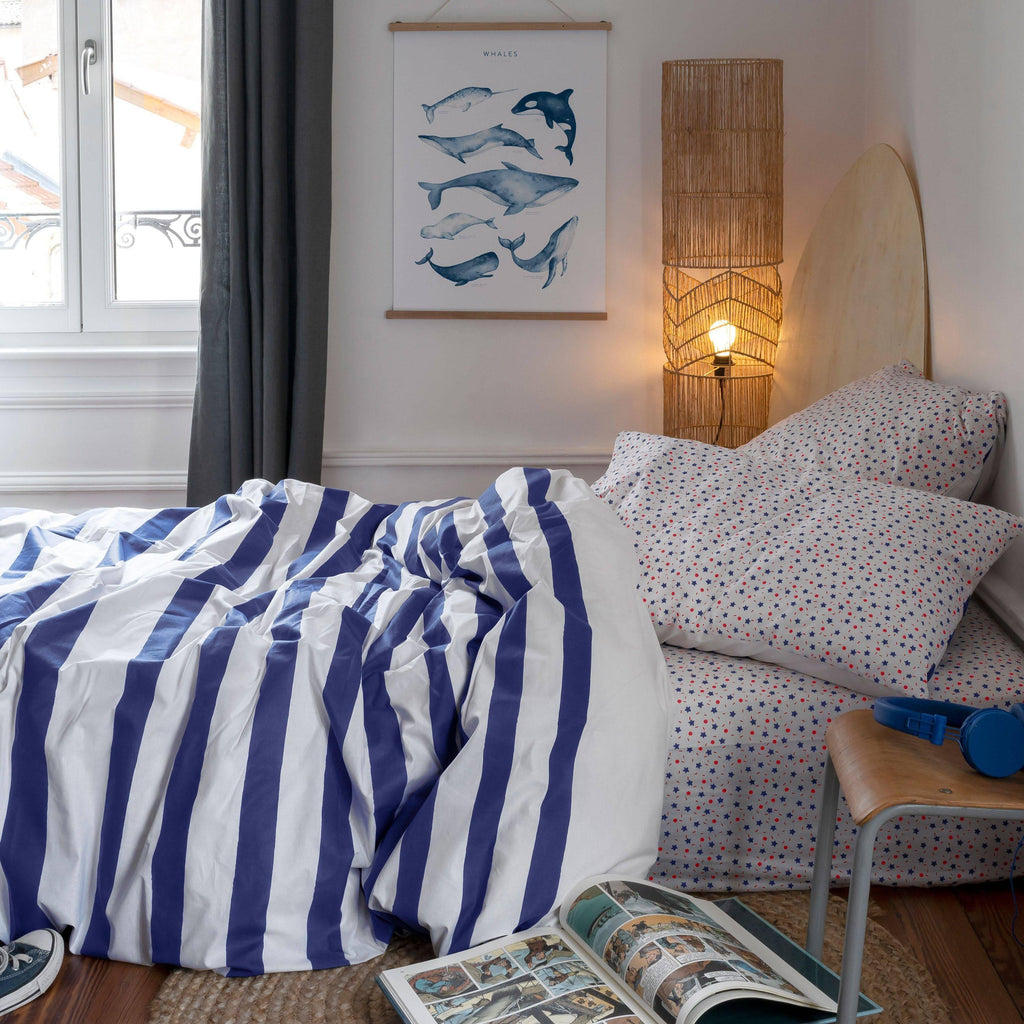 Duvet Cover in Organic Cotton Ptitchic - Carré Blanc Canada