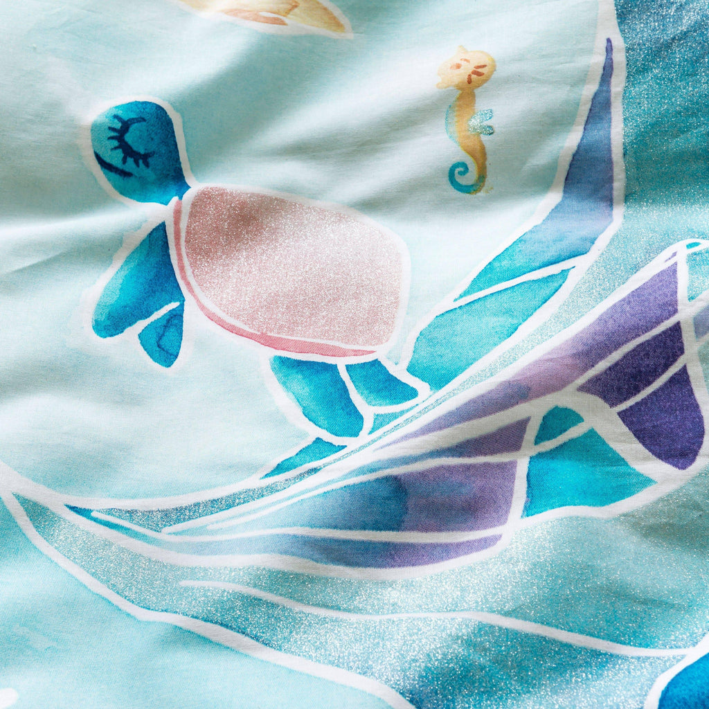 Duvet Cover in Pure Cotton Calliopé - Carré Blanc Canada