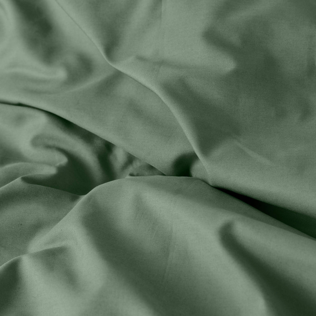 Duvet Cover in Cotton Percale Neo Thyme - Carré Blanc Canada