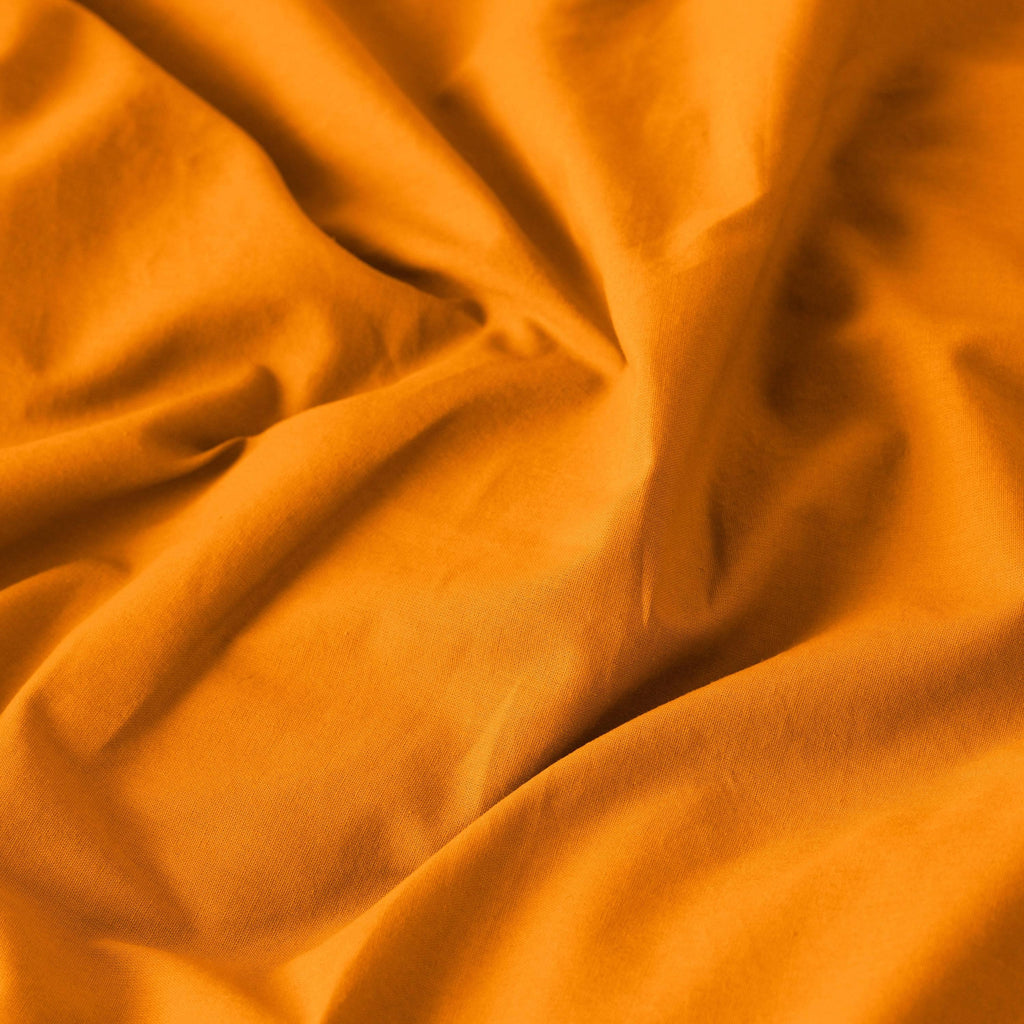 Duvet Cover in Linen and Washed Cotton Songe Turmeric - Carré Blanc Canada