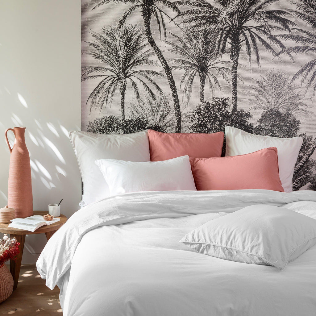 Souffle Sheet Set - White - Carré Blanc Canada