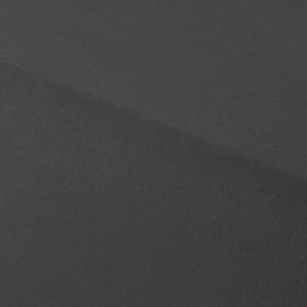 Fitted Sheet in Washed Cotton Songe Anthracite - Carré Blanc Canada