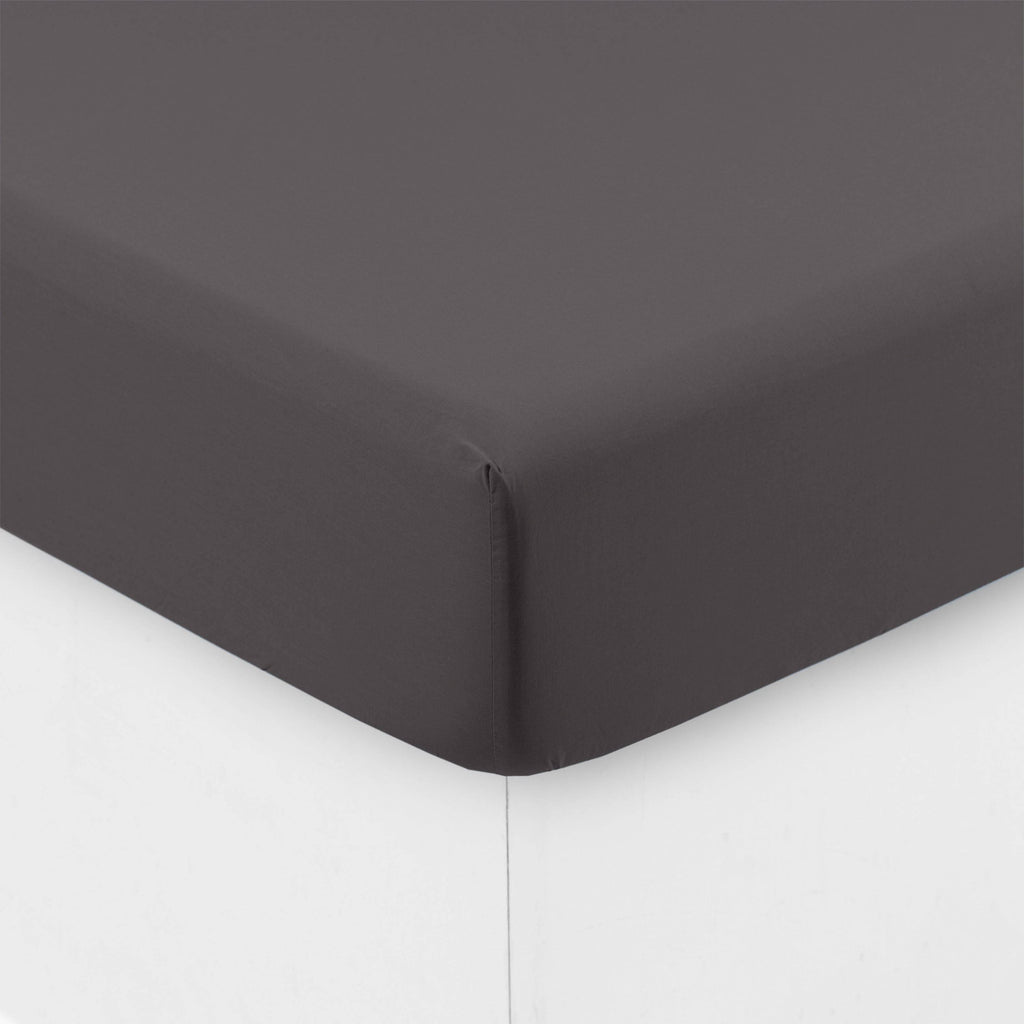 Songe Sheet Set - Charcoal - Carré Blanc Canada