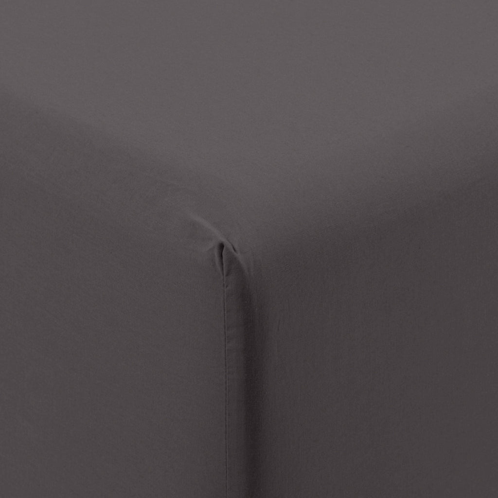 Songe Sheet Set - Charcoal - Carré Blanc Canada