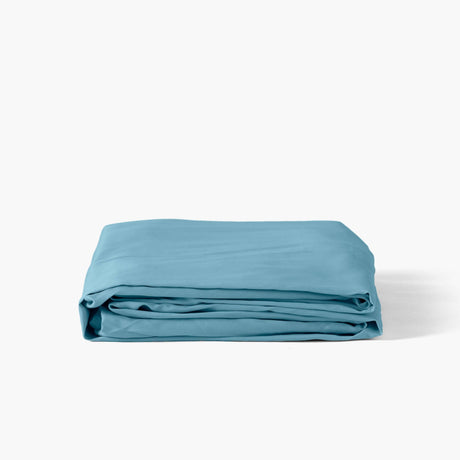 Fitted Sheet in Cotton Sateen Prestige Glacier - Carré Blanc Canada