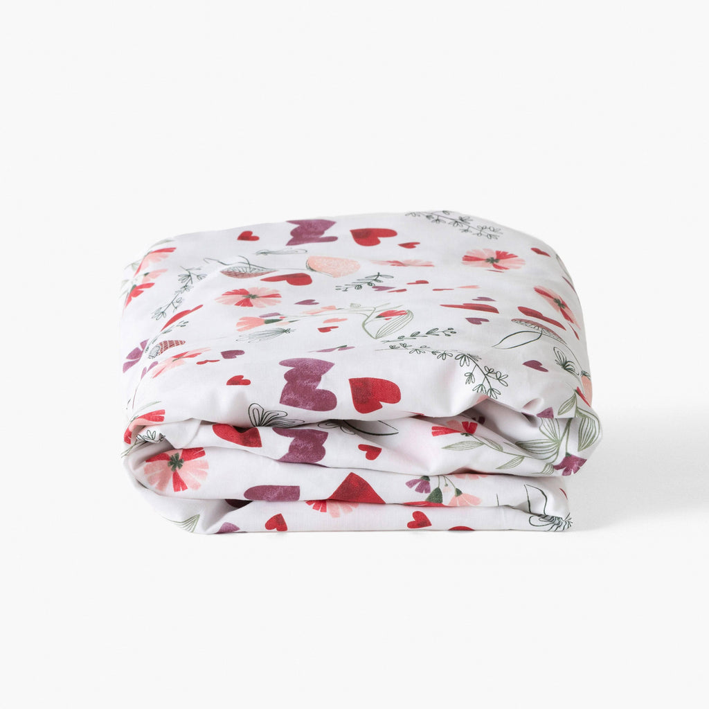 Fitted Sheet in Organic Cotton Mes Rêves - Carré Blanc Canada