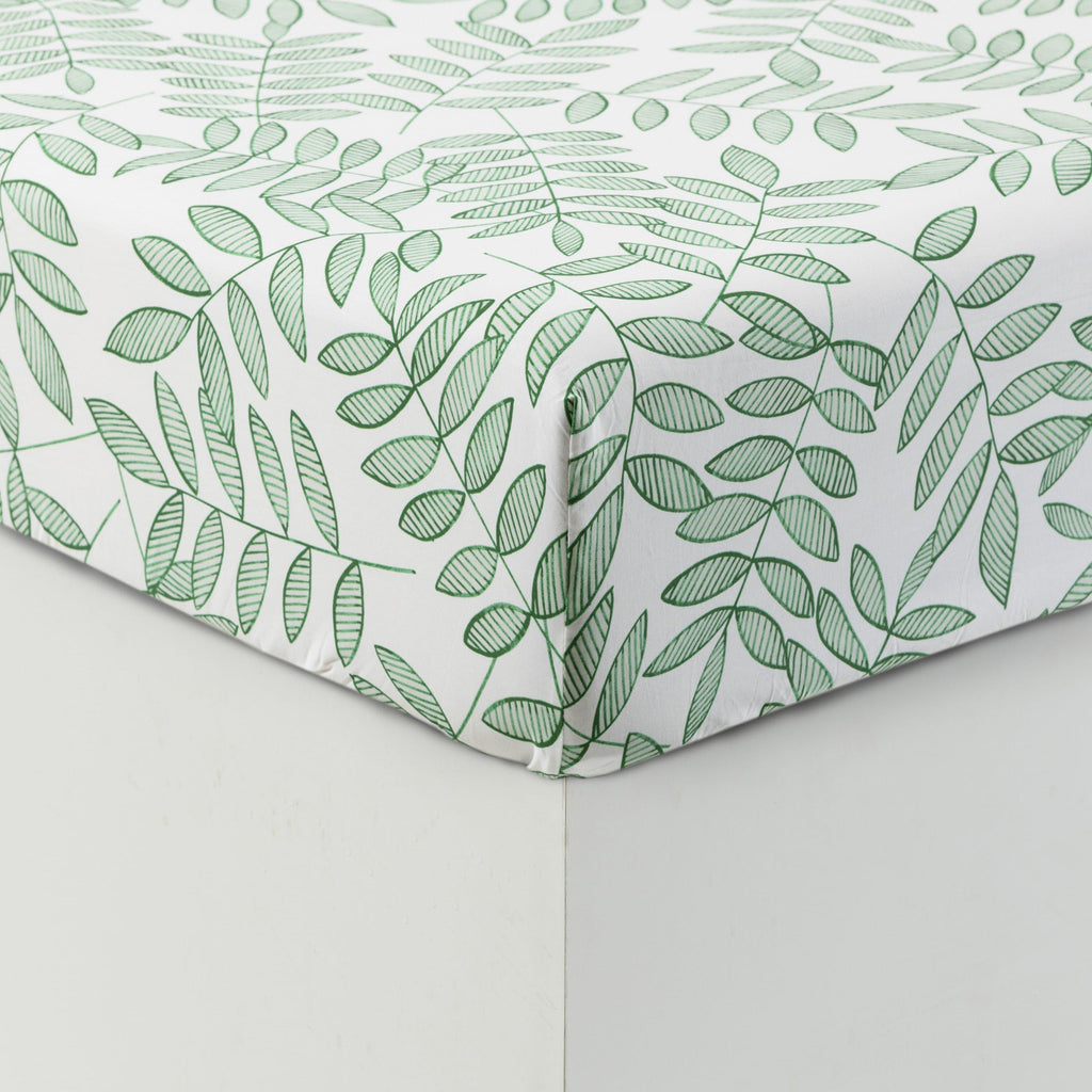 Fitted Sheet Balata in Cotton Percale - Carré Blanc Canada