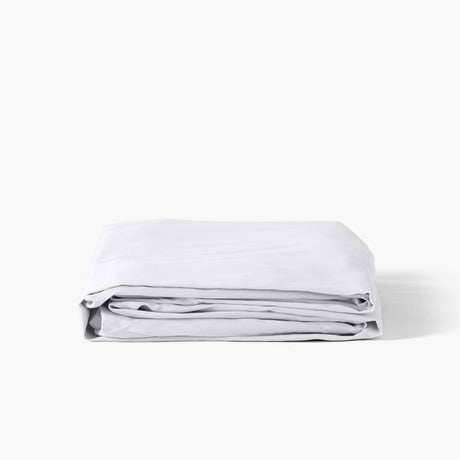 Fitted Sheet in Cotton Sateen Prestige White - Carré Blanc Canada
