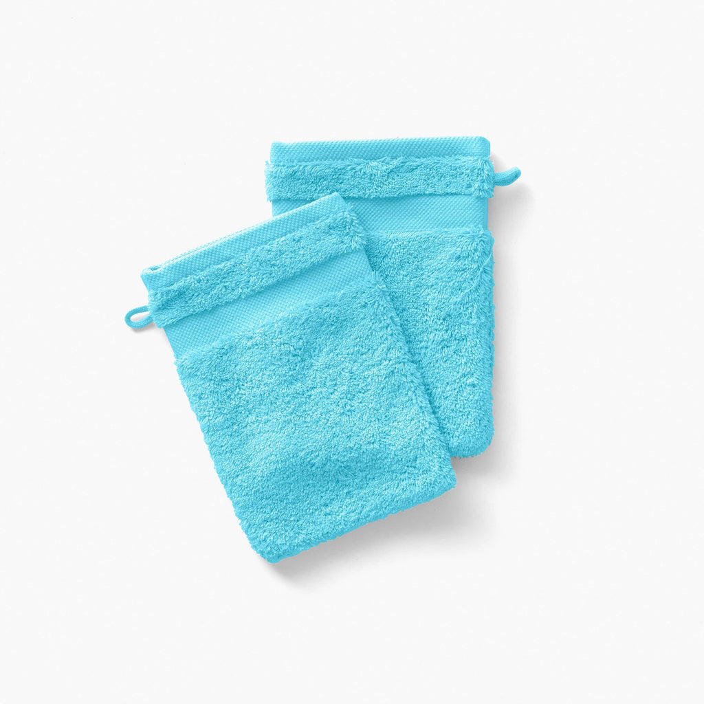 Glove in Cotton Lola II Turquoise - Carré Blanc Canada