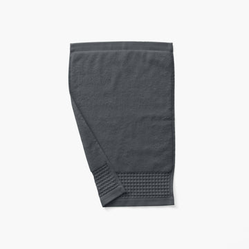 Source Charcoal Organic Cotton Hand Towel - Carré Blanc Canada