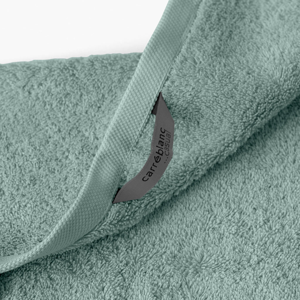 Lola II Clay Cotton Guest Towel - Carré Blanc Canada