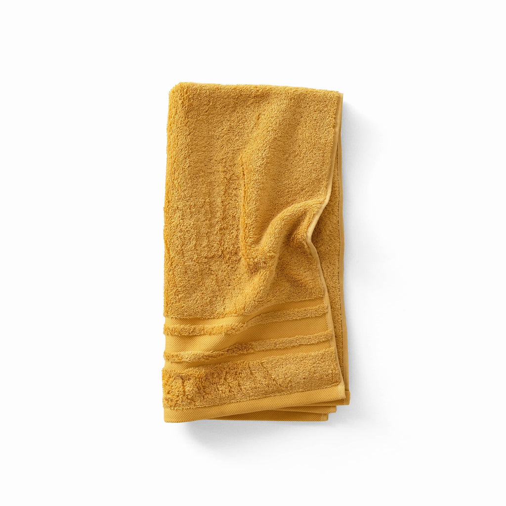 Lola II Honey Cotton Guest Towel - Carré Blanc Canada