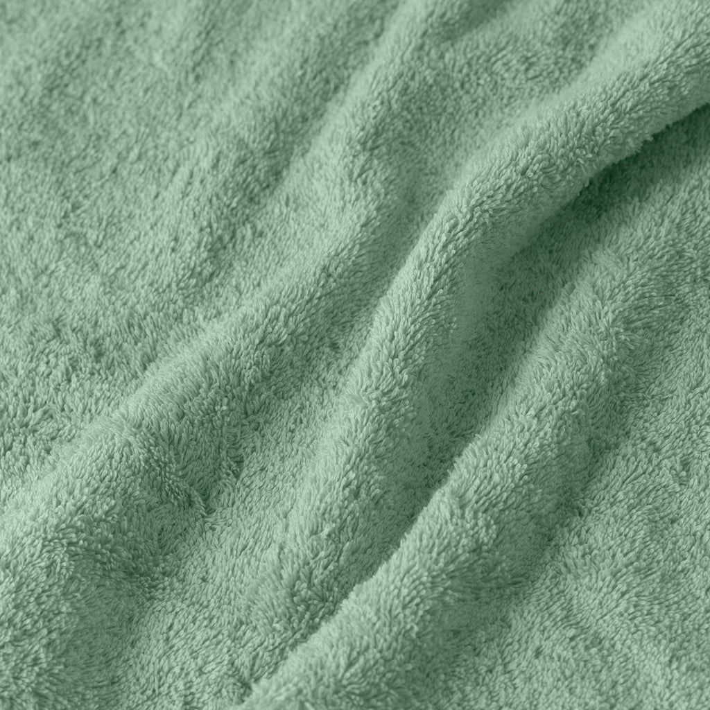 Lola II Sage Cotton Guest Towel - Carré Blanc Canada