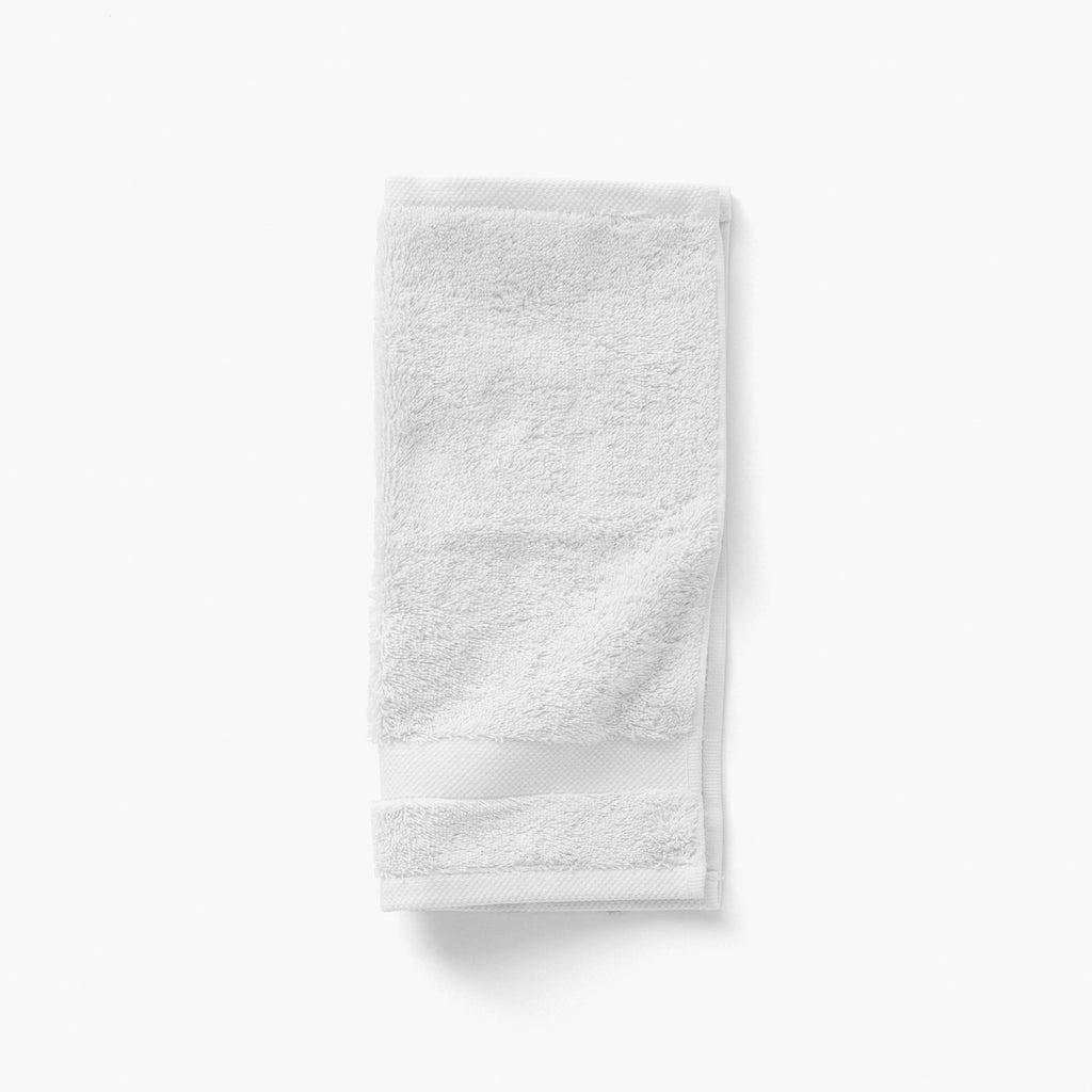 Lola II White Washcloth in Cotton - Carré Blanc Canada