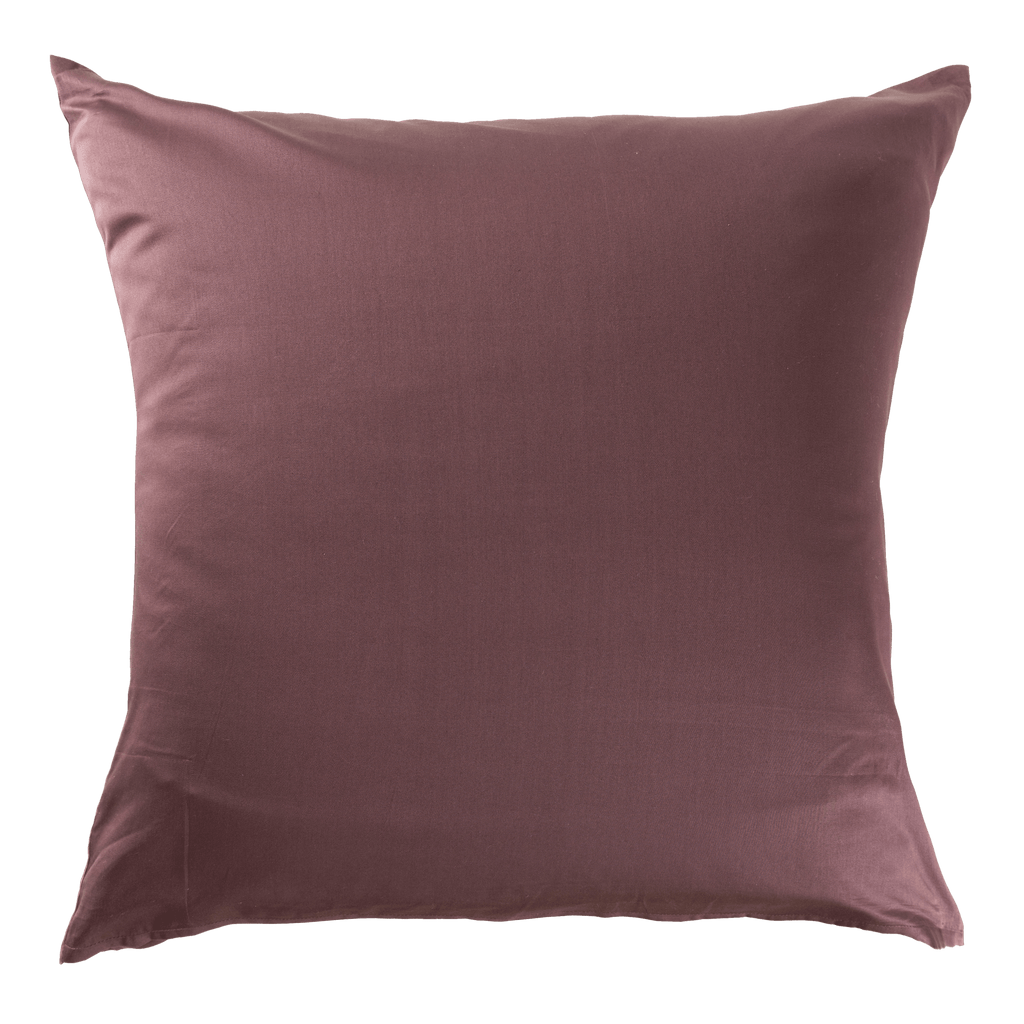 Square Pillowcase in Cotton Satin Pampa - Carré Blanc Canada