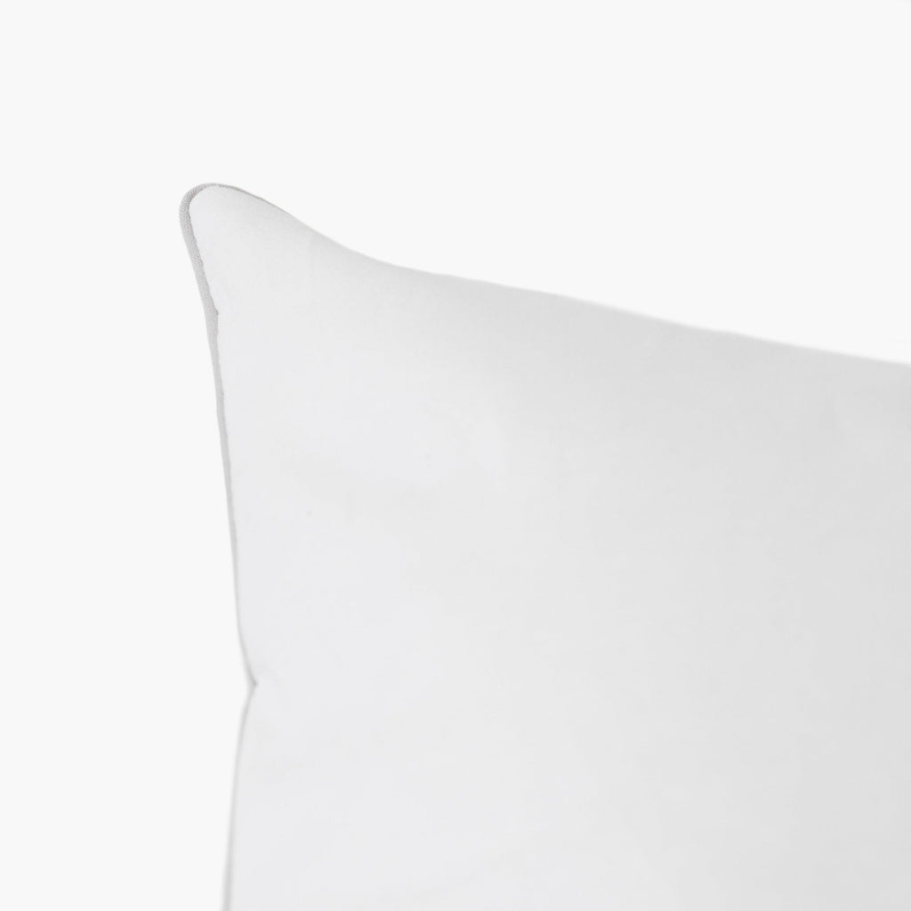 Neige Snow duck down soft square pillow - Carré Blanc Canada