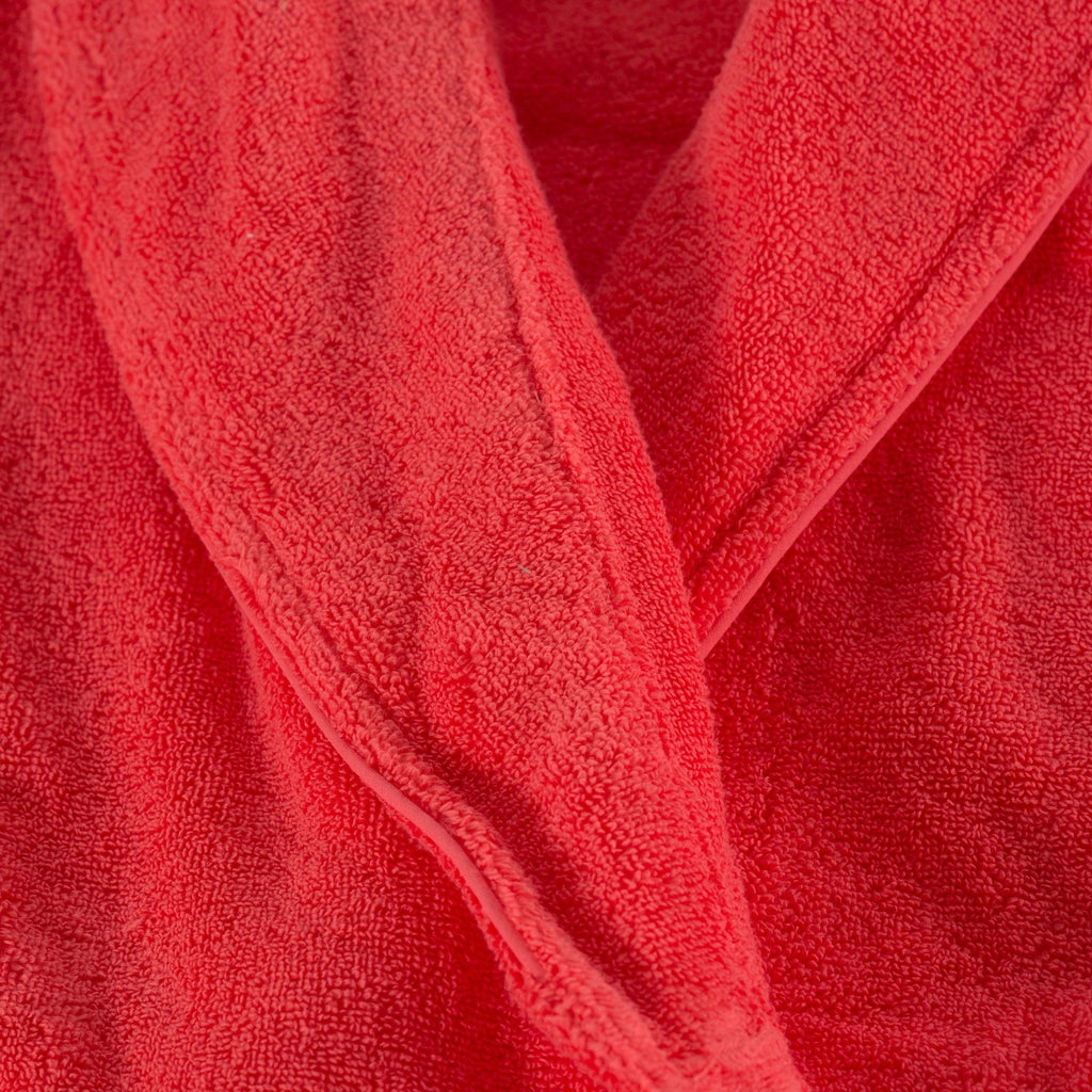 Ella Coral Cotton Women's Bathrobe - Carré Blanc Canada