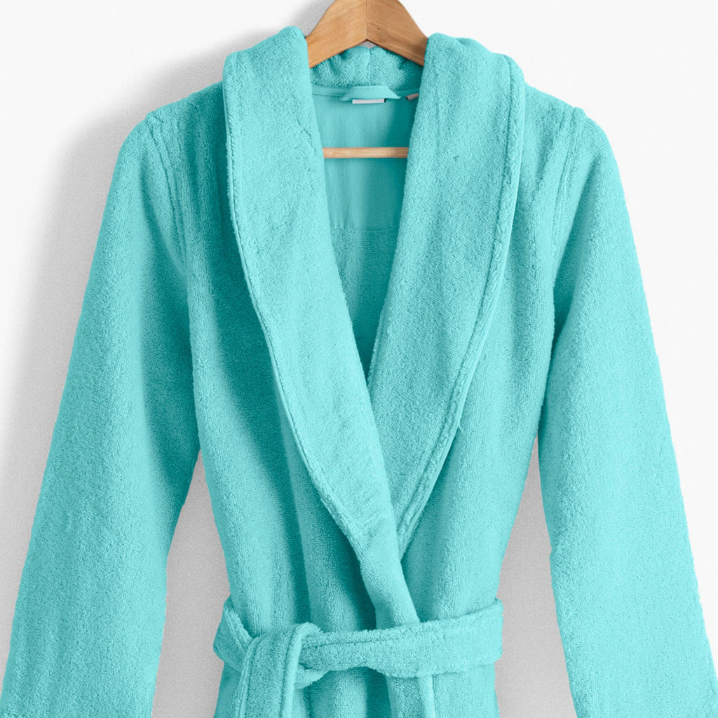 Ella Lagoon Cotton Women's Bathrobe - Carré Blanc Canada
