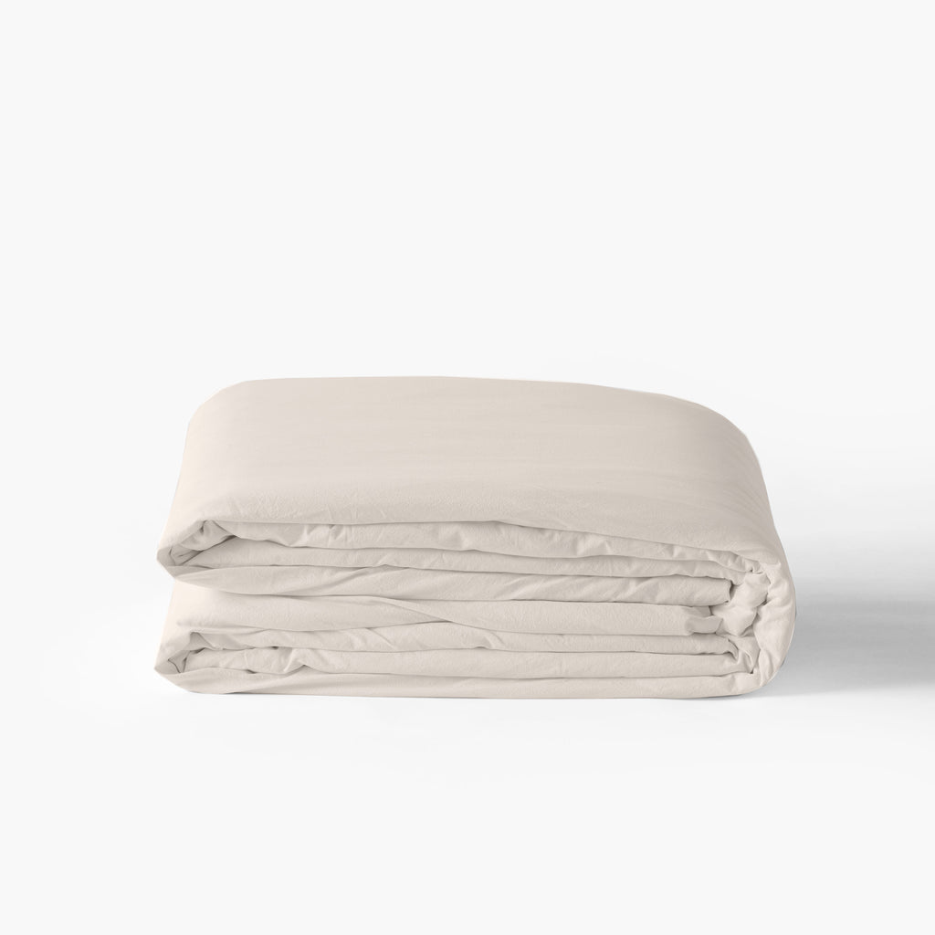 Souffle Duvet Cover Set - Vanilla - Carré Blanc Canada
