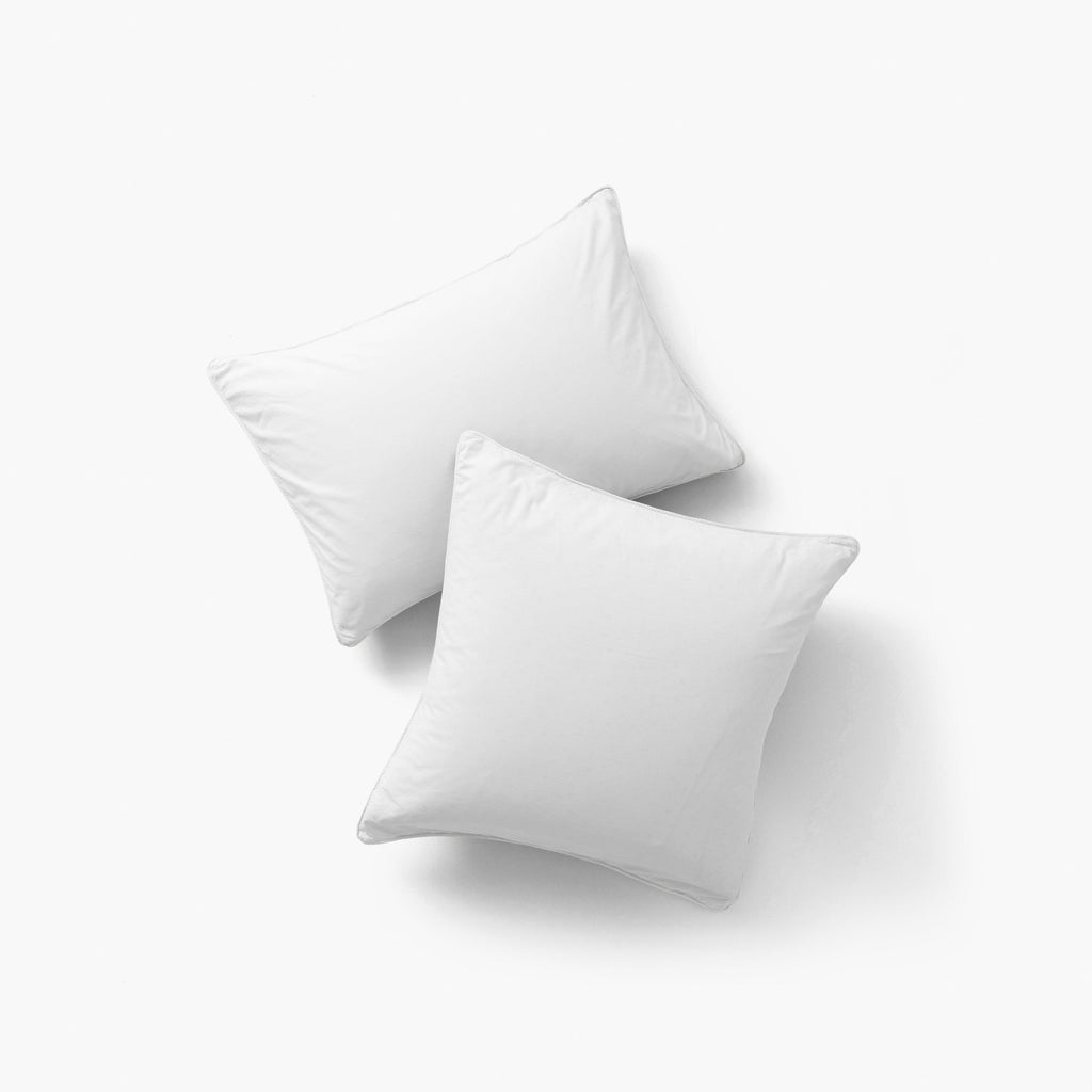 Souffle White Organic Cotton Rectangular Pillowcase - Carré Blanc Canada