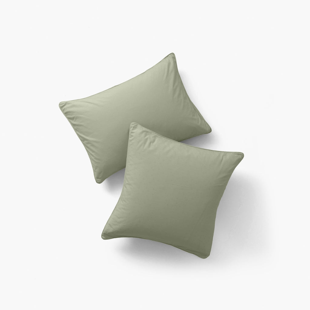 Souffle Duvet Cover Set - Sage - Carré Blanc Canada