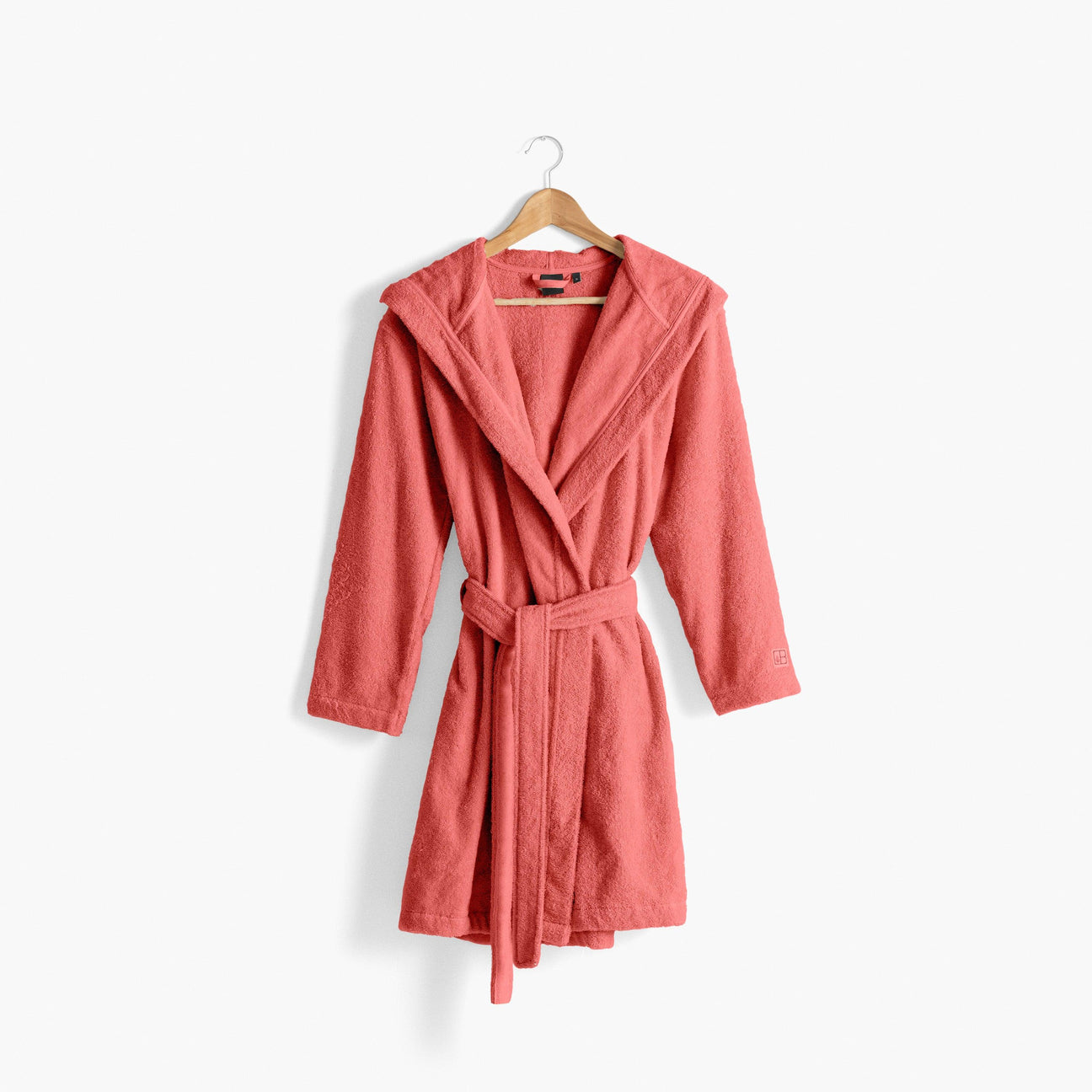 Osmose Women's Petal Hooded Cotton Bathrobe - Carré Blanc Canada