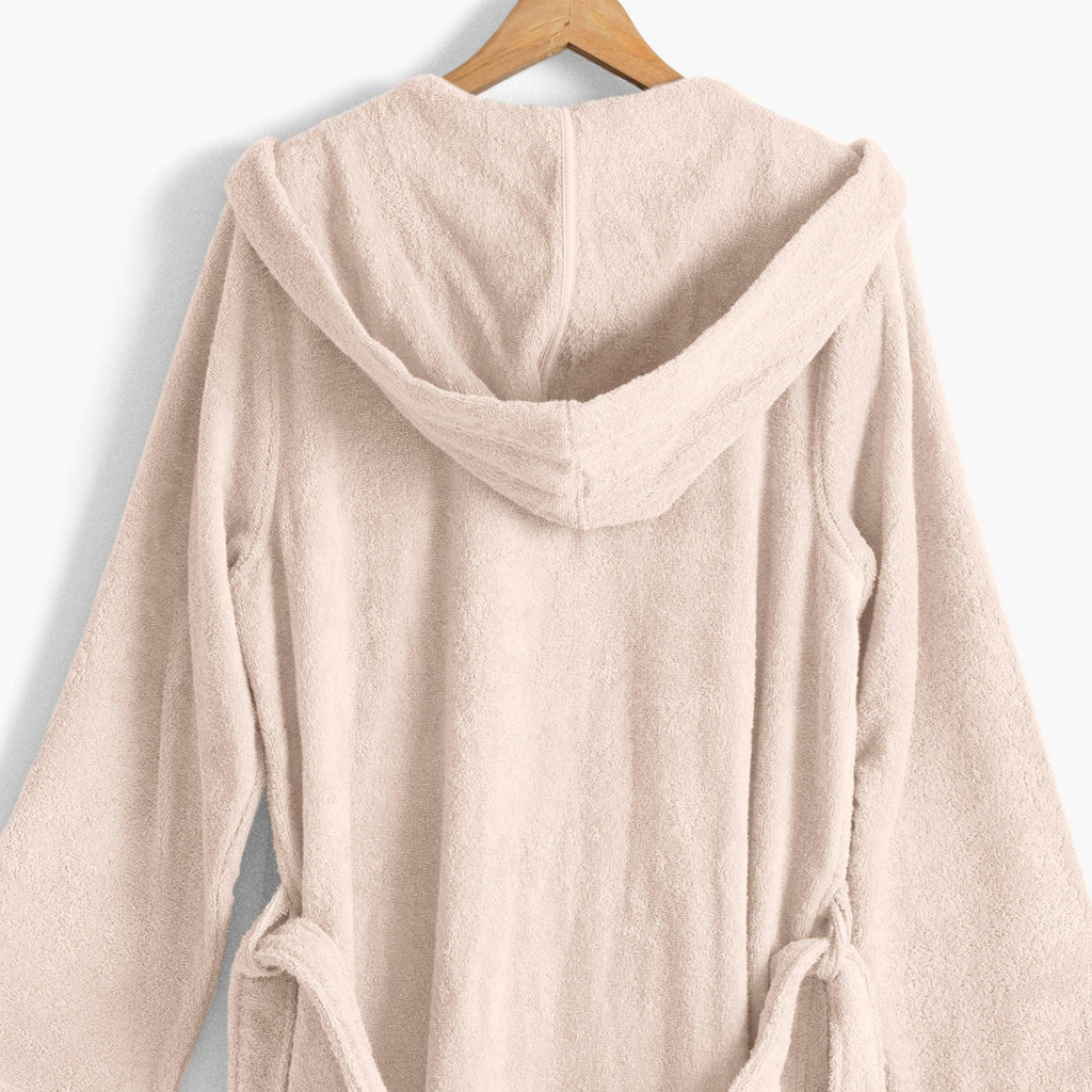 Osmose Men's Natural Hooded Cotton Bathrobe - Carré Blanc Canada