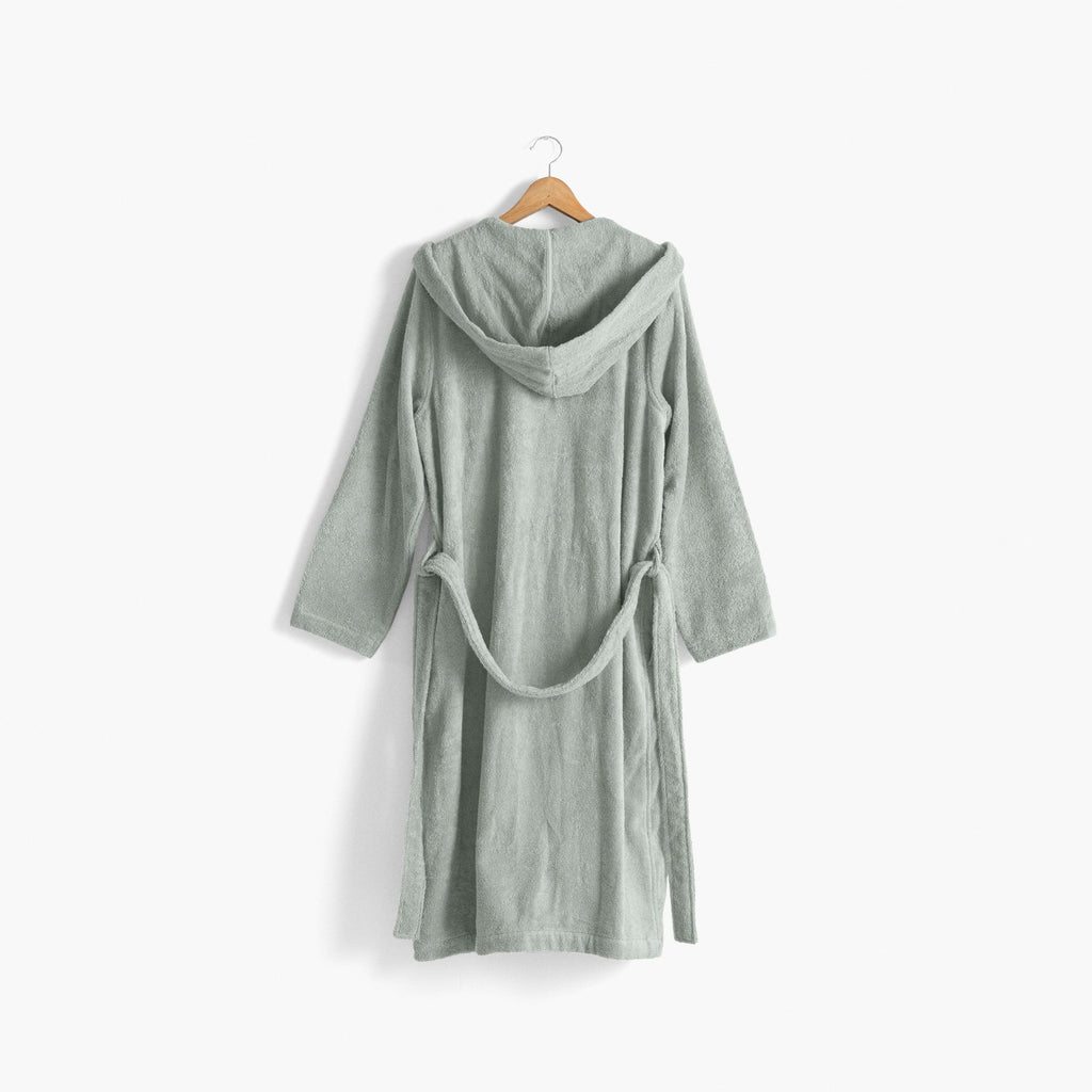 Osmose Men's Lichen Hooded Cotton Bathrobe - Carré Blanc Canada