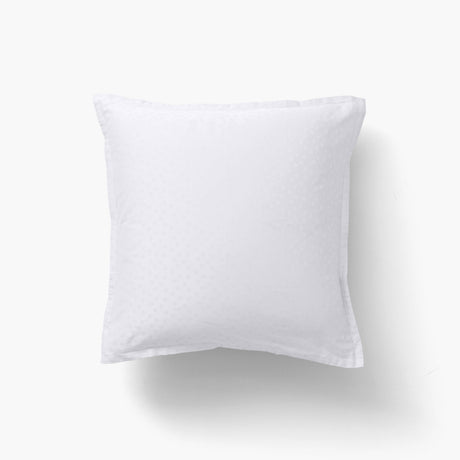 Prestige Square Pillowcase in Cotton Sateen Jacquard White - Carré Blanc Canada
