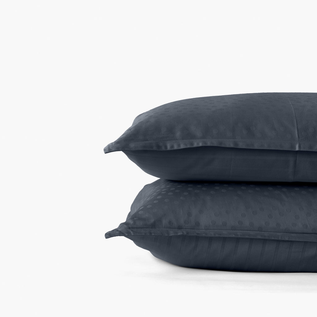 Prestige Duvet Cover Set - Midnight Blue - Carré Blanc Canada