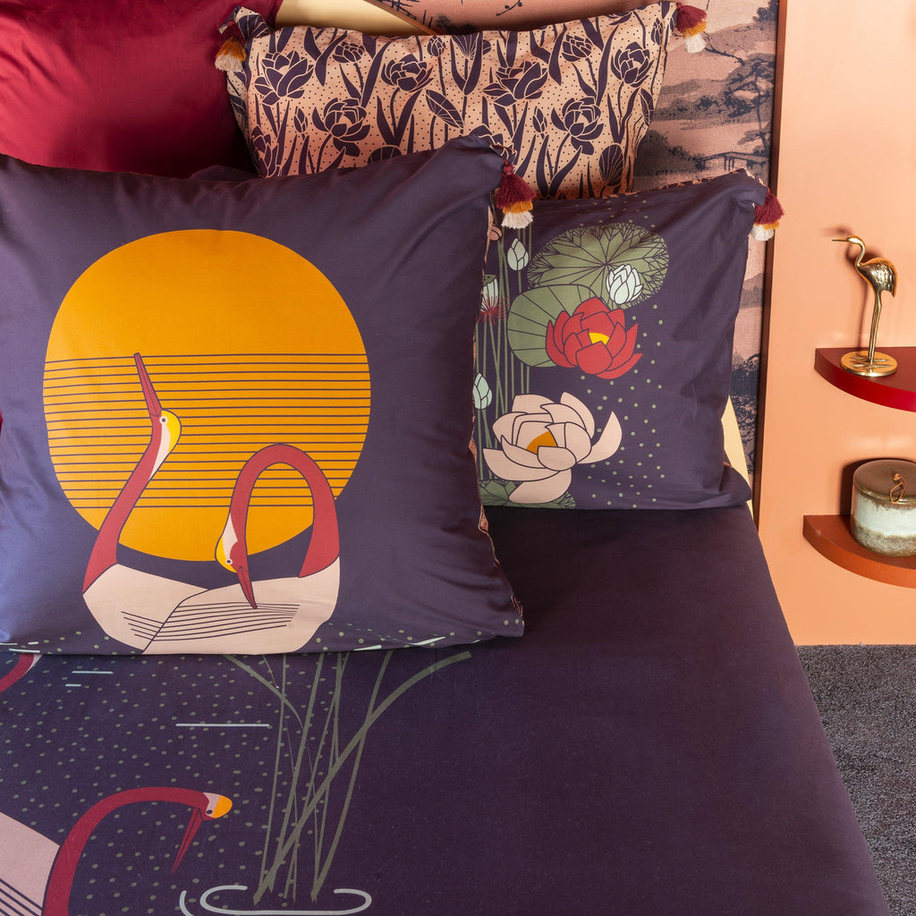 Square Pillowcase in Cotton Percale Hokkaido - Carré Blanc Canada