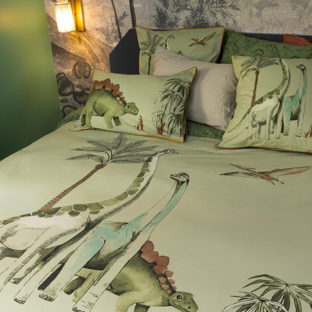 Rectangular Pillowcase Pure Organic Cotton Dinotopi - Carré Blanc Canada