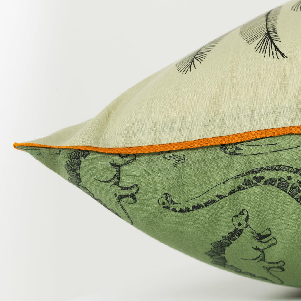 Rectangular Pillowcase Pure Organic Cotton Dinotopi - Carré Blanc Canada