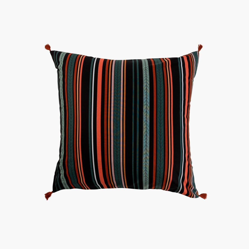 Square Pillowcase in Cotton Percale Exotica - Carré Blanc Canada