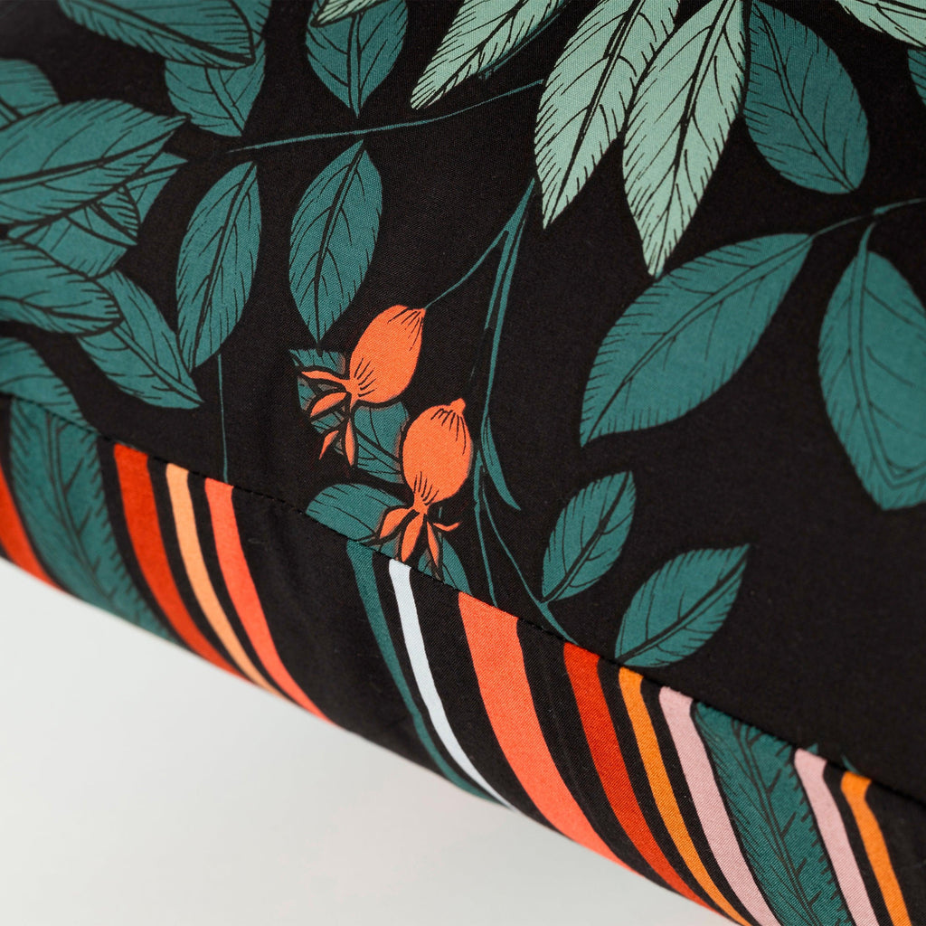 Square Pillowcase in Cotton Percale Exotica - Carré Blanc Canada