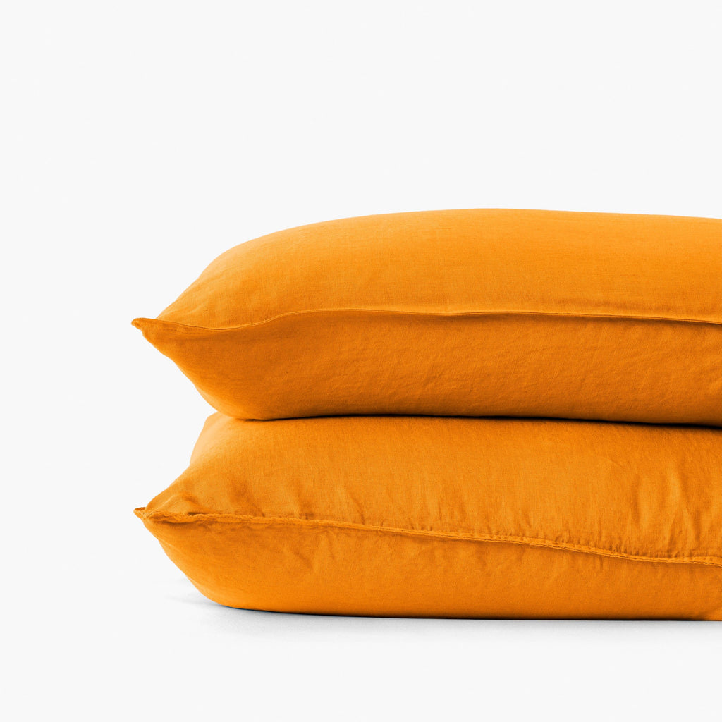 Songe Duvet Cover Set - Turmeric - Carré Blanc Canada