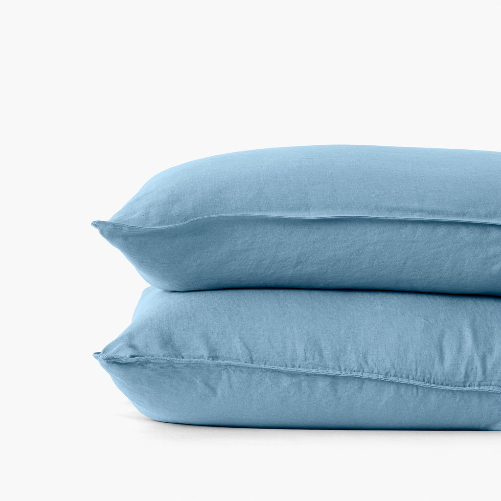 Songe Duvet Cover Set - Baltic Blue - Carré Blanc Canada