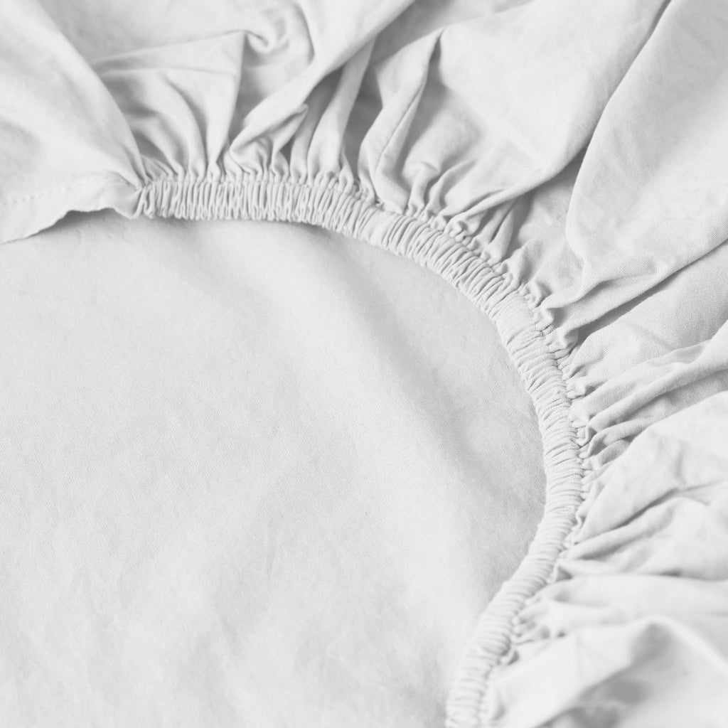 Songe Sheet Set - White - Carré Blanc Canada