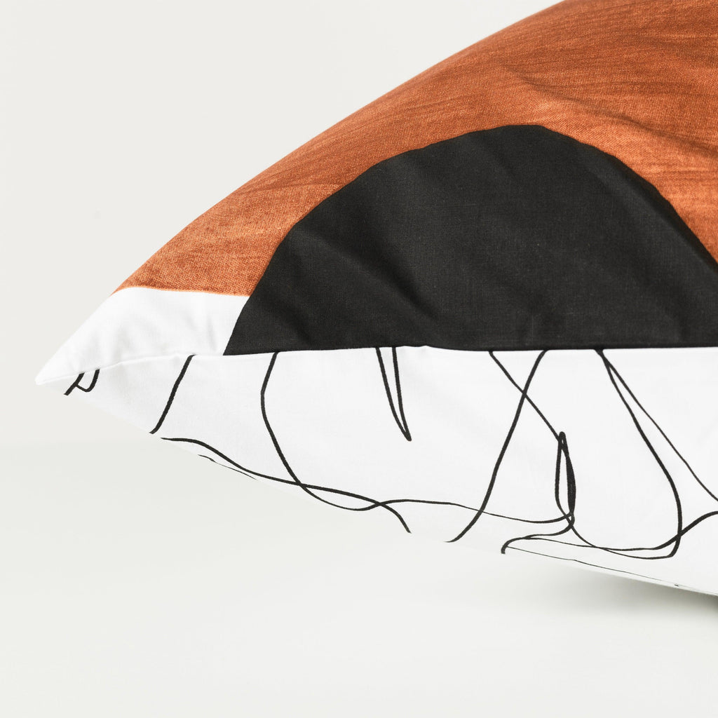 Square Pillowcase in Cotton Percale Callipyge - Carré Blanc Canada