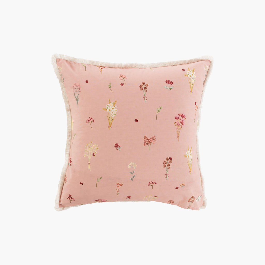 Square Pillowcase Pure Organic Cotton Raphia - Carré Blanc Canada