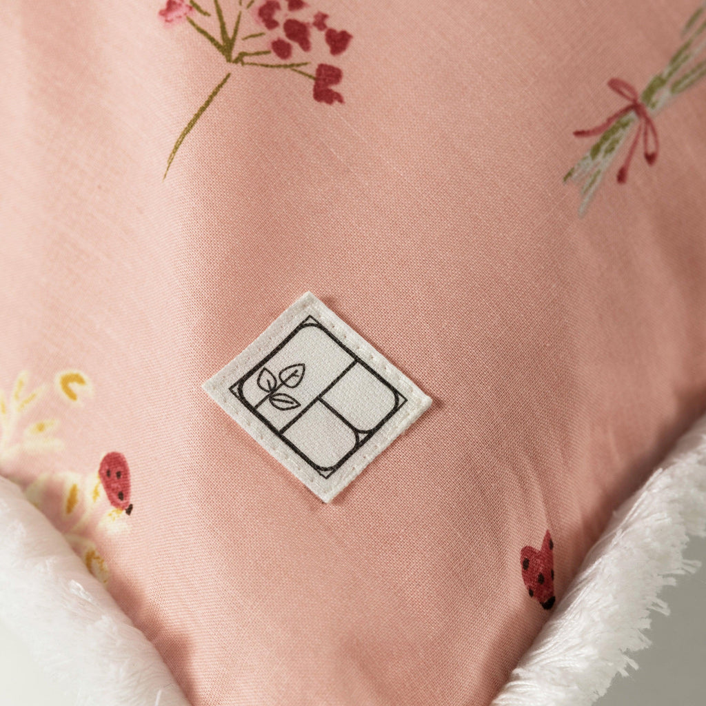 Rectangular Pillowcase Pure Organic Cotton Raphia - Carré Blanc Canada